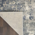 9' X 12' Beige and Gray Abstract Power Loom Area Rug