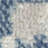 8' Beige And Blue Abstract Runner Rug