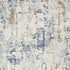 8' X 10' Beige And Blue Abstract Area Rug