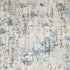 8' X 10' Beige And Blue Abstract Area Rug