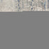 8' Gray and Ivory Square Abstract Power Loom Area Rug
