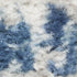 8' Gray and Ivory Square Abstract Power Loom Area Rug