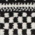 8' X 10' Black Striped Power Loom Area Rug