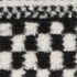8' X 10' Black Striped Power Loom Area Rug