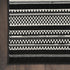 8' X 10' Black Striped Power Loom Area Rug