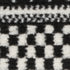 8' X 10' Black Striped Power Loom Area Rug