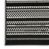 8' X 10' Black Striped Power Loom Area Rug