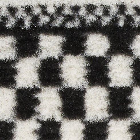 8' X 10' Black Striped Power Loom Area Rug