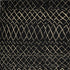 8' X 10' Black and Ivory Abstract Power Loom Distressed Area Rug