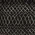 8' X 10' Black and Ivory Abstract Power Loom Distressed Area Rug
