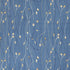 8' X 10' Blue and Beige Floral Power Loom Area Rug