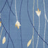 8' X 10' Blue and Beige Floral Power Loom Area Rug