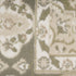 8' X 10' Green and Ivory Medallion Power Loom Distressed Area Rug
