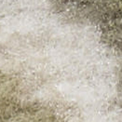 8' X 10' Green and Ivory Medallion Power Loom Distressed Area Rug