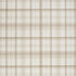 8' X 10' Beige and Ivory Plaid Power Loom Area Rug