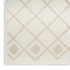 8' Beige And Ivory Moroccan Runner Rug