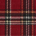 8' X 10' Red and Black Plaid Power Loom Area Rug