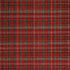8' X 10' Red and Black Plaid Power Loom Area Rug