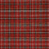 8' X 10' Red and Black Plaid Power Loom Area Rug