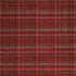 8' X 10' Red and Black Plaid Power Loom Area Rug
