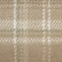 8' X 10' Brown and Ivory Plaid Non Skid Area Rug