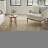 8' X 10' Brown and Ivory Plaid Non Skid Area Rug