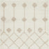 8' Beige And Ivory Moroccan Runner Rug