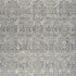 5' X 8' Charcoal Brown And Ivory Floral Distressed Area Rug With Fringe