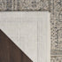 5' X 8' Ivory And Gray Medallion Distressed Area Rug With Fringe