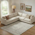 8' X 10' Blue And Ivory Geometric Area Rug