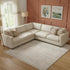 8' X 10' Ivory Brown And Gray Geometric Distressed Area Rug With Fringe