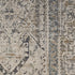 8' X 10' Ivory And Gray Oriental Distressed Area Rug With Fringe