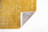 5' Yellow And Brown Chevron ,Washable, Round Rug