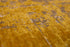5' Yellow And Brown Chevron ,Washable, Round Rug