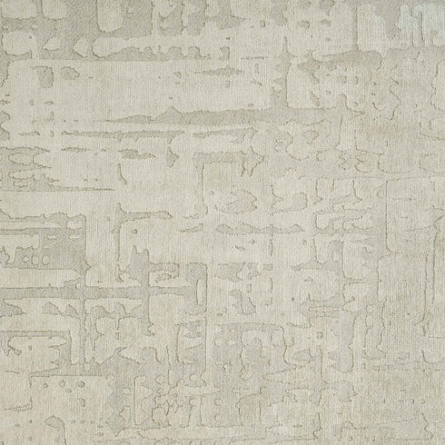 6' X 8' Gray And Beige Abstract Washable Area Rug