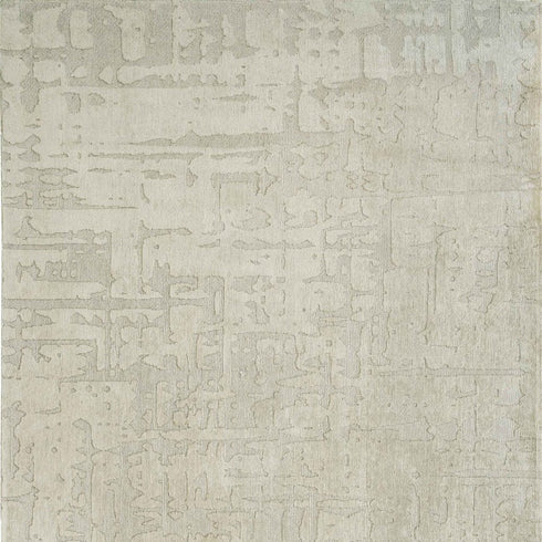 8' X 11' Gray and Beige Abstract Non Skid Area Rug