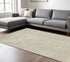 8' X 11' Gray and Beige Abstract Non Skid Area Rug