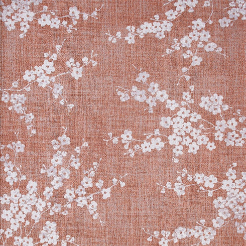 6' X 8' Red And White Oriental Washable Area Rug