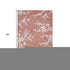 6' X 8' Red And White Oriental Washable Area Rug