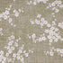 9' X 13' Green And White Oriental Washable Area Rug