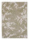 9' X 13' Green And White Oriental Washable Area Rug