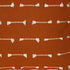 18" Terra Cotta Striped Cotton Throw Pillow With Texture