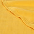 King Gold Cotton Basketweave Geometric Blanket