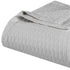 King Platinum Geometric Cotton Woven Blanket