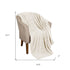 King Ivory Fleece Knitted Plush Blanket