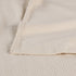 Queen Ivory Cotton Waffle Weave Blanket
