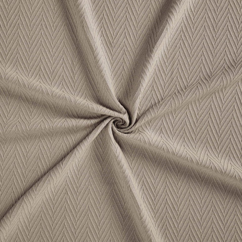 King Khaki Cotton Waffle Weave Blanket
