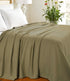 King Sage Cotton Woven Chevron Blanket