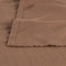 King Taupe Cotton Woven Chevron Blanket