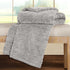 Queen Platinum Fleece Knitted Plush Blanket